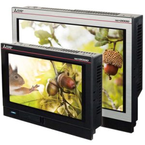 Kit HMI Touchscreen 7" GOT2000 Mitsubishi , Tela WVGA, 65k cores, Ethernet, RS232/422/485, IP67, Kit inicial - GT2507-WTBD...