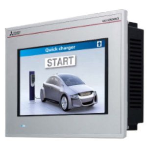 HMI Touchscreen 7" GOT2000 GT25 Mitsubishi Electric GT2507T-WTSD, 800x480, 65k cores, Ethernet, RS232/422/485, IP67, 24Vdc...
