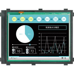 HMI Touchscreen GOT2000 GT25 Mitsubishi Electric GT2510F-VTNA 10.4" VGA, RS232/422/485, Ethernet, CC-Link, Open Frame, IP6...