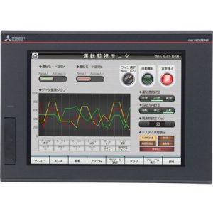 Interface Homem-Máquina (IHM) Touchscreen GOT2000 GT27 Mitsubishi Electric 10.4" VGA, Sem Extensão, 24Vdc, Ethernet, USB, ...