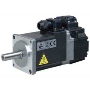 Servo Motor AC Brushless MELSERVO JET Mitsubishi HG-KNS43K 400W 3000RPM 1.3Nm 22-bit IP65 Eixo Chaveta - HG-KNS43K