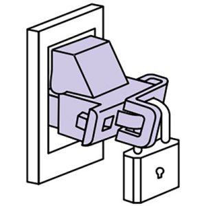 Dispositivo de Travamento para Disjuntor WS-V Mitsubishi HLF-05SV para Molduras 30A-250A - HLF-05SV