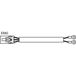 Cabo de Emergência Stop para CLP Mitsubishi Electric 5m - J120-5M - J120-5M