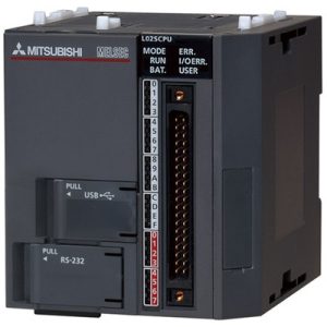 CPU PLC MELSEC-L Mitsubishi com 28 I/Os (Sink), 24Vdc, RS-232, 20Ksteps, USB SKU - L02SCPU - L02SCPU