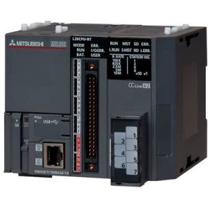 Kit CPU PLC MELSEC-L Mitsubishi Electric L26CPU-BT-SET-5 com 28 I/Os, Ethernet e CC-Link, 24Vdc, 5 unidades L26CPU-BT - L2...