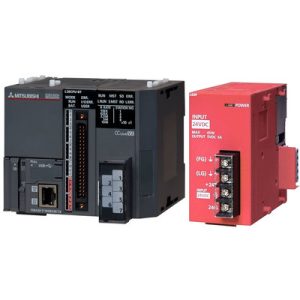 CPU PLC MELSEC-L Mitsubishi Electric com I/Os Integrados, 28 Entradas/Saídas, Ethernet, CC-Link, 24Vdc, Kit Inicial - L26C...