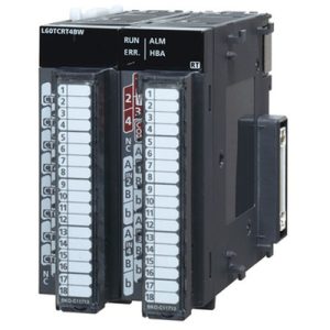 Módulo Controlador de Temperatura MELSEC-L Mitsubishi L60TCRT4BW 4 Canais com Detecção de Falha em Aquecedor, 4AI/4DO, Fix...