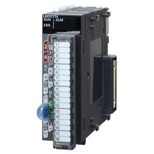 Módulo Controlador de Temperatura MELSEC-L Mitsubishi L60TCTT4 4 Canais (4AI/4DO) Termopar, Montagem em Trilho DIN, Bornes...