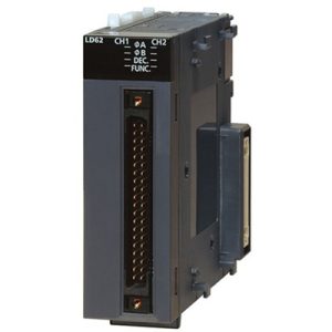 Módulo de Entrada Digital Contador de Alta Velocidade MELSEC-L Mitsubishi 2DI (200kpps) para Trilho DIN com Conector 40 pi...