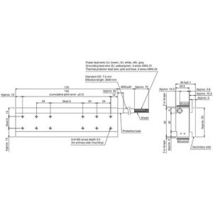 Atuador Linear Servo Motor MELSERVO JET Mitsubishi Electric LM-AJP1D-14K-JSS0, Bobina, 4.6A, 6.5m/s, 136.2N/429.4N, 0...+40°C — SKU