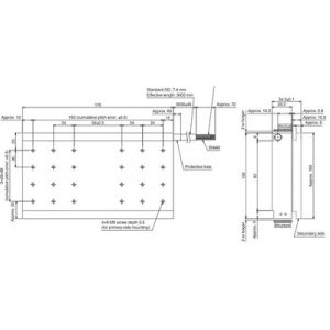 Atuador Linear (Bobina) MELSERVO JET Mitsubishi LM-AJP3D-35R-JSS0, 4.6A, 3.5m/s, 348.9N/1100.4N, 0...+40°C — SKU LM-AJP3D-35R-JSS0