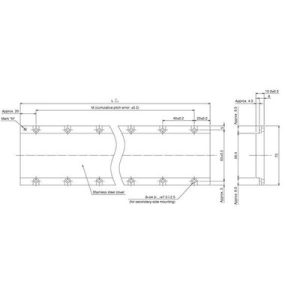 Atuador Linear Servo Mitsubishi MELSERVO J5 LM-AJ, Trilho Magnético, Curso 160mm, 0...+40°C, LM-AJS20-200-JSS0 — SKU LM-AJS20-200-JSS0 —