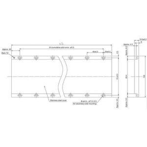 Atuador Linear Elétrico (Trilho Magnético) MELSERVO J5 Mitsubishi Electric LM-AJS30-080-JSS0 40mm Curso 0...+40°C — SKU LM-AJS30-080-JSS0 —