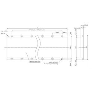 Atuador Linear Magnético Mitsubishi MELSERVO J5 LM-AJ 160mm (S160) LM-AJS30-200-JSS0 — SKU LM-AJS30-200-JSS0 — Equivalent to LMAJS30200JSS0