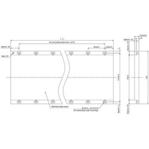Atuador Linear Magnético MELSERVO J5 Mitsubishi Electric LM-AJS40-400-JSS0, 360mm, 0...+40°C, Core — SKU LM-AJS40-400-JSS0 — Equivalent to