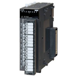 Módulo de Entrada Digital AC MELSEC-L Mitsubishi Electric 8 Canais 100-240Vac Bornes Parafuso Montagem DIN com Conformal C...