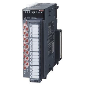 Módulo de Saída Digital MELSEC-L Mitsubishi LY18R2A 8DO (Relé NO) 240Vac/24Vdc Bornes 18 pontos DIN - LY18R2A