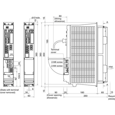 Servo Drive AC Duplo Eixo MDS-D2 Mitsubishi Electric 6.4A 200-230Vac/270-311Vdc IP20 com Freio Dinâmico MDS-D2-V2-2020 Servo Drive AC Duplo Eixo MDS-D2 Mitsubishi Electric 6.4A 200-230Vac/270-311Vdc IP20 com Freio Dinâmico MDS-D2-V2-2020 - M...