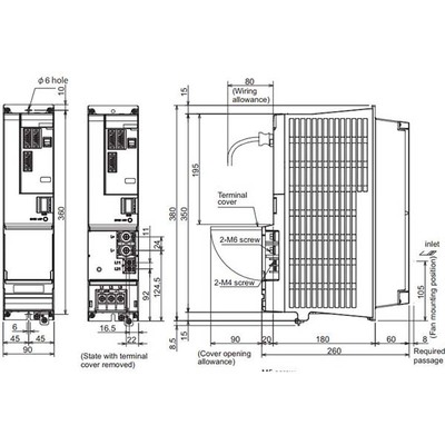 Conversor AC/DC Regenerativo Mitsubishi MDS-DH2 15kW 38A 380-480Vac IP20 MDS-DH2-CV-185 Conversor AC/DC Regenerativo Mitsubishi MDS-DH2 15kW 38A 380-480Vac IP20 MDS-DH2-CV-185 - Mitsubishi Electric - MDS-DH2-CV...