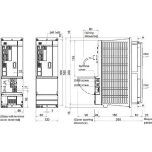 Drive Spindle Mitsubishi Electric , 30A, 380-480Vac/513-648Vdc, IP20, 0...+55°C, - MDS-DH2-SP-100 - MDS-DH2-SP-100