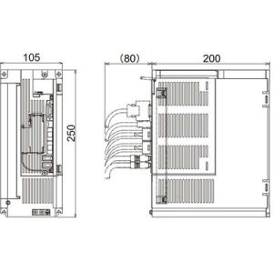 Drive Spindle Mitsubishi Electric MDS-EJ-SP-100 18A 200-230Vac 3P 0-55°C - MDS-EJ-SP-100