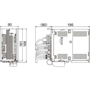 Drive Spindle Mitsubishi Electric , 10A, 200-230Vac, 3F, IP20, 0...+55°C, - MDS-EJ-SP-40 - MDS-EJ-SP-40