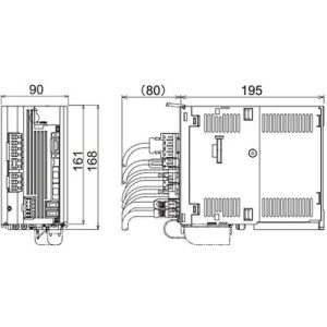 Drive Spindle Mitsubishi , 11A, 200-230Vac, 3P, IP20, 0...+55°C, - MDS-EJ-SP-80 - MDS-EJ-SP-80