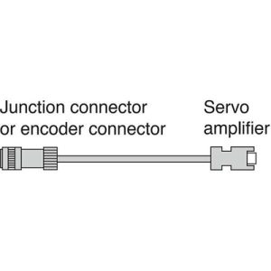 Cabo Servo Feedback Mitsubishi Electric para HK-KT/ST 20m MR-AENSCBL20M-L - MR-AENSCBL20M-L