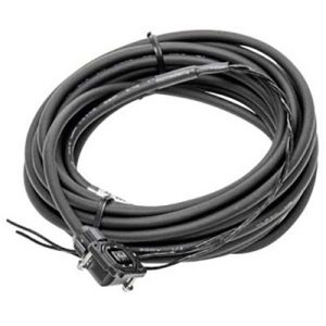 Cabo de Freio Eletromagnético para Servo Motor Mitsubishi, Séries HF/HG, 5m, IP65, Conector/Fios, MR-BKS1CBL5M-A2-L - MR-B...