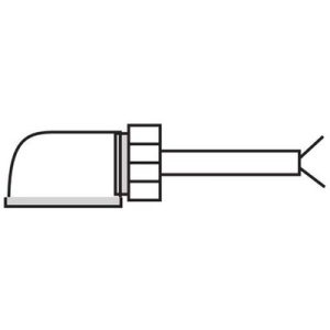 Cabo de Freio Eletromagnético para Servo Motor Mitsubishi Electric HF/HC/HA/HG 30cm IP55 com Conector e Pontas Livres MR-B...