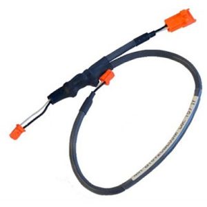 Cabo de Junção Bateria MR-J5 Mitsubishi Electric MR-BT6V2CBL03M 30cm com Conectores Servo - MR-BT6V2CBL03M