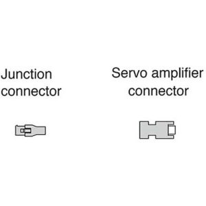 Conjunto Conector para Encoder Mitsubishi Electric , compatível com encoders de carga ou lineares, seção transversal #26AW...
