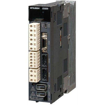 Servoacionamento AC MELSERVO J3 Mitsubishi MR-J3-500B-RJ004U521 5kW 28A 200-230Vac 3P com SSCNET III/H e Freio Dinâmico — SKU