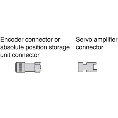 Conjunto Conector Encoder para Servo Mitsubishi MR-J3W/TM-RG/RFM IP67 MR-J3DDCNS Conjunto Conector Encoder para Servo Mitsubishi MR-J3W/TM-RG/RFM IP67 MR-J3DDCNS - Mitsubishi Electric - MR-J3DDCNS