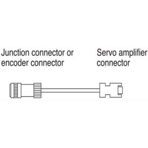 Cabo Servo Feedback Mitsubishi HK/HG 90m Alta Flexão com Conectores MR-J3ENS4CBL90M-H - MR-J3ENS4CBL90M-H