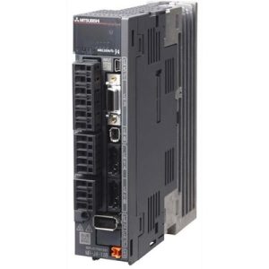 Servo Drive AC MELSERVO J4 Mitsubishi Electric 100W/0,1kW 1,1A 200-240Vac/283-340Vdc SSCNET III/H IP20 MR-J4-10B-RJ020 - M...