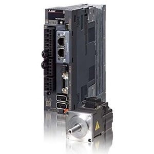 Servo Drive AC MELSERVO J4 Mitsubishi 100W/0,1kW PROFINET 100-120Vac Freio Dinâmico IP20 - MR-J4-10TM1-PNT - MR-J4-10TM1-PNT