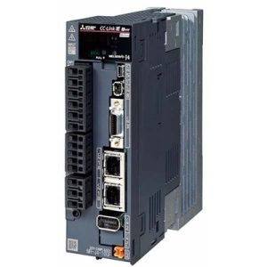 Servo Drive AC MELSERVO J4 Mitsubishi Electric 2kW 5.4A 380-480Vac CC-Link com Freio Dinâmico e Resistor Regenerativo - MR...