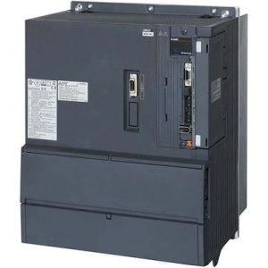 Servo Drive AC MELSERVO J4 Mitsubishi Electric MR-J4-DU30KA4-RJ 30kW 87A 380-480Vac com Segurança e Comunicação RS-422/485...