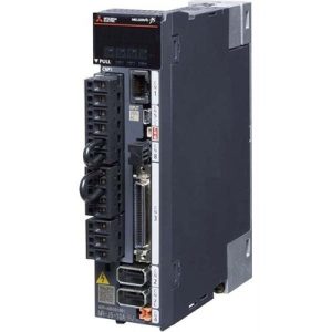 Servo Drive AC MELSERVO J5 Mitsubishi Electric 200W/0,2kW 1,8A 200-240Vac/283-340Vdc Freio Dinâmico e Resistência Regenera...
