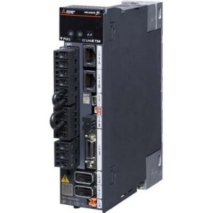 Servo Drive AC MELSERVO J5 Mitsubishi Electric 200W/0,2kW 1,8A CC-Link Freio Dinâmico e Resistor Regenerativo Integrados F...