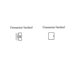 Conector de Alimentação Servo Motor Mitsubishi Electric MR-JRCNM IP20 (Conjunto) - MR-JRCNM