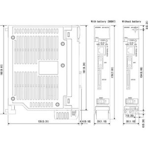 Controlador de Movimento Mitsubishi Electric MR-MQ100 24Vdc - MR-MQ100