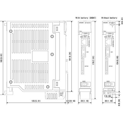Controlador de Movimento Mitsubishi Electric MR-MQ100 24Vdc Controlador de Movimento Mitsubishi Electric MR-MQ100 24Vdc - MR-MQ100