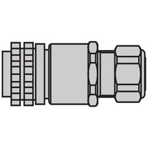 Conector de Alimentação Servo Motor Mitsubishi Electric MR-PWCNF IP67 #22AWG-#16AWG para Conexão Direta - MR-PWCNF