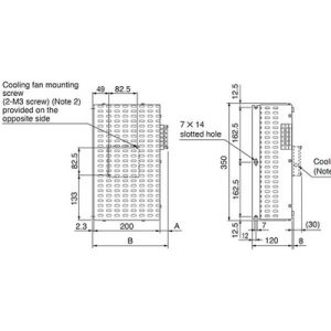 Unidade Conversora de Regeneração por Resistência MELSERVO J4 Mitsubishi Electric 500W/0,5kW 6,7Ω 100/200Vac MR-RB51 — SKU MR-RB51 —