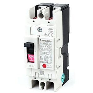 Disjuntor Caixa Moldada WS-V NF-H Mitsubishi 250A 2P 75kA TM Conexão Frontal SKU: - NF250-HV2P250A - NF250-HV2P250A