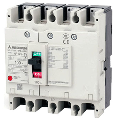 Disjuntor Caixa Moldada WS-V NF-H Mitsubishi NF250-HV4P150A 4P 150A 75kA TM Disjuntor Caixa Moldada WS-V NF-H Mitsubishi NF250-HV4P150A 4P 150A 75kA TM - Mitsubishi Electric - NF250-HV4P150A