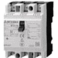 Disjuntor Motor de Proteção Térmico-Magnético FHU Mitsubishi NF50-FHU3P0.4A 3P 0.4A 5kA - NF50-FHU3P0.4A