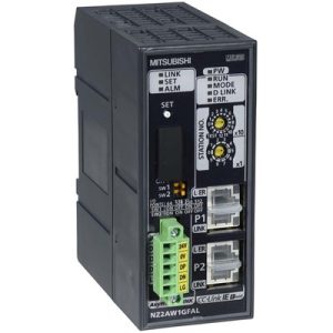Módulo Head Station/Bridge ASLINK CC-Link IE Field NZ2 Mitsubishi Electric - Controlador I/O Remoto com CC-Link NZ2AW1GFAL...
